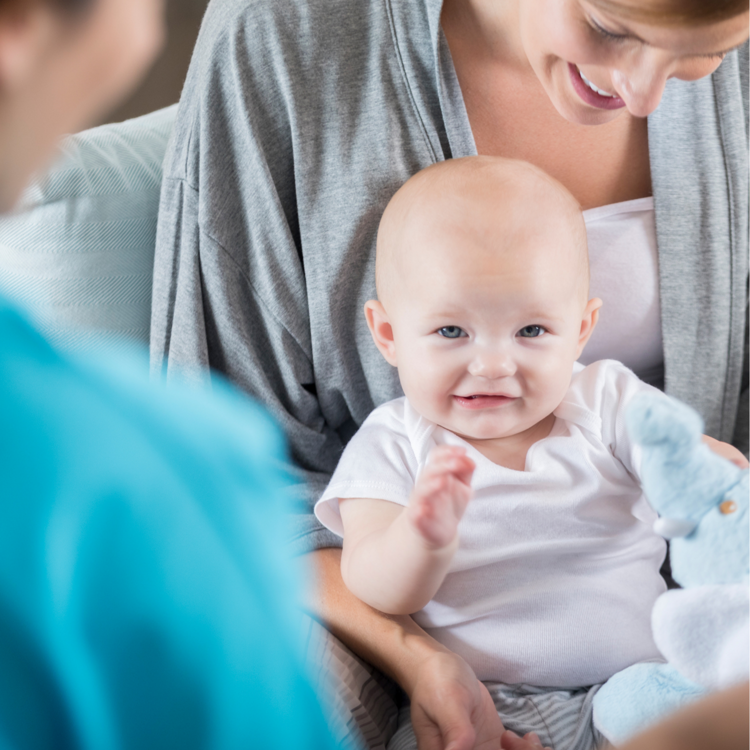 mother and baby with saint john NB lactation consultant